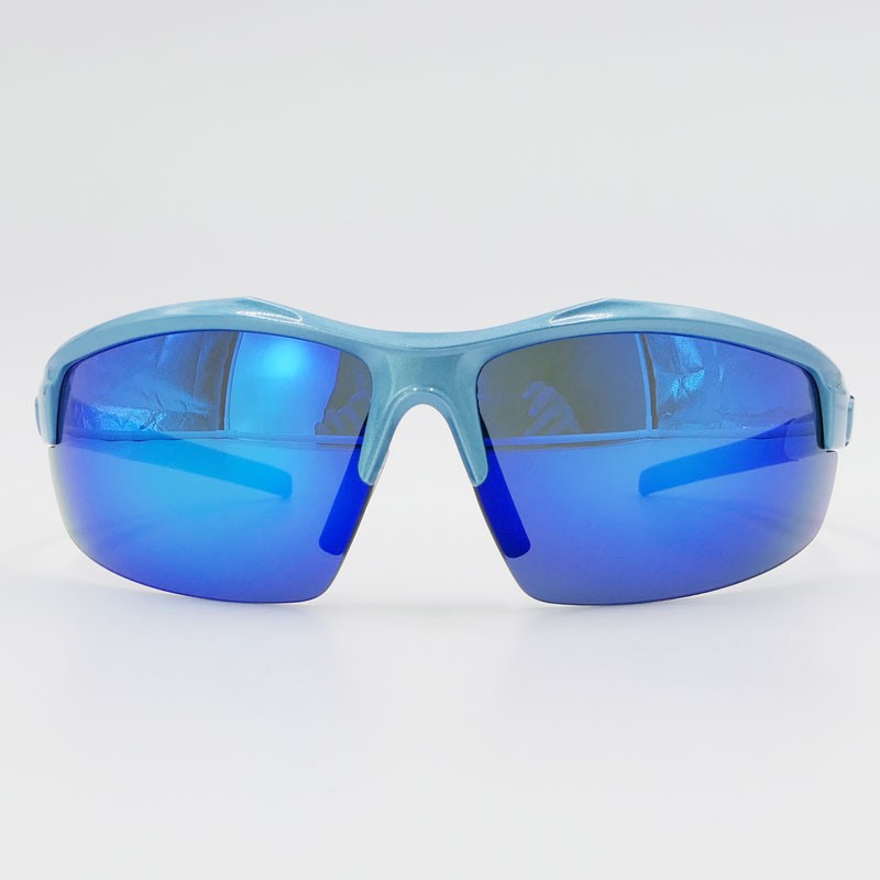 Sport Sunglasses, Half Rim Sunglasses wirh Nose And Temple Pads